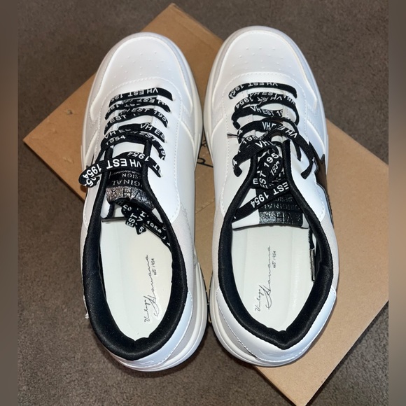 NEW In Box Vintage Havana Women’s size 8.5 Kathy White Sneakers - Picture 4 of 8
